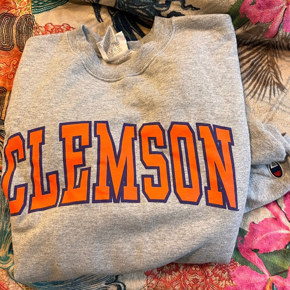 Clemson Champion Crewneck
